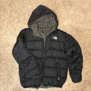 Boys North Face winter coat *Reversible*